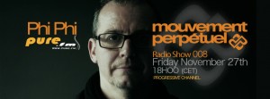 Phi Phi - Mouvement perpétuel radio show 008 on Pure.fm