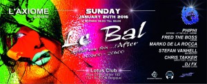 L'Axiome present "Le Bal" @ Lotus club