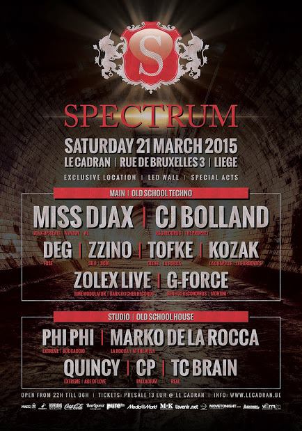 SPECTRUM @ le Cadran Liege