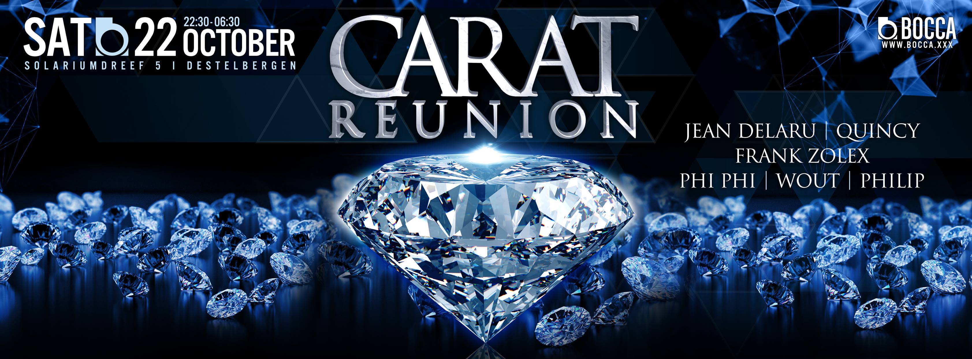 Carat Reunion # BOCCA 22/10/16