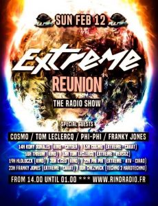 extreme reunion radio show on rind