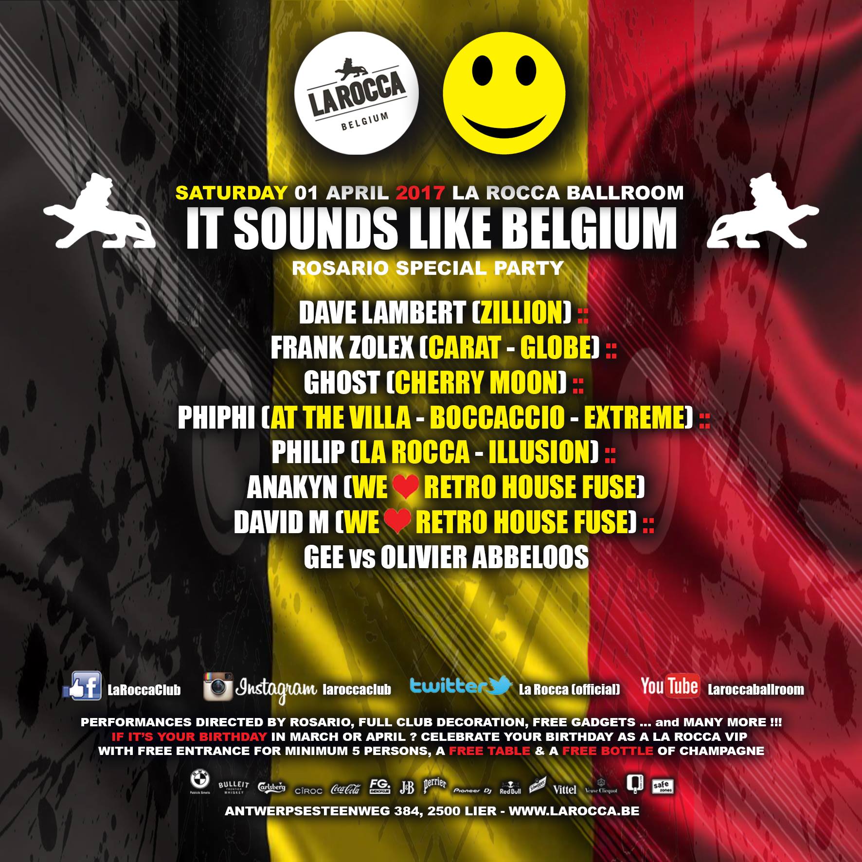 It Sounds Like Belgium @ La Rocca