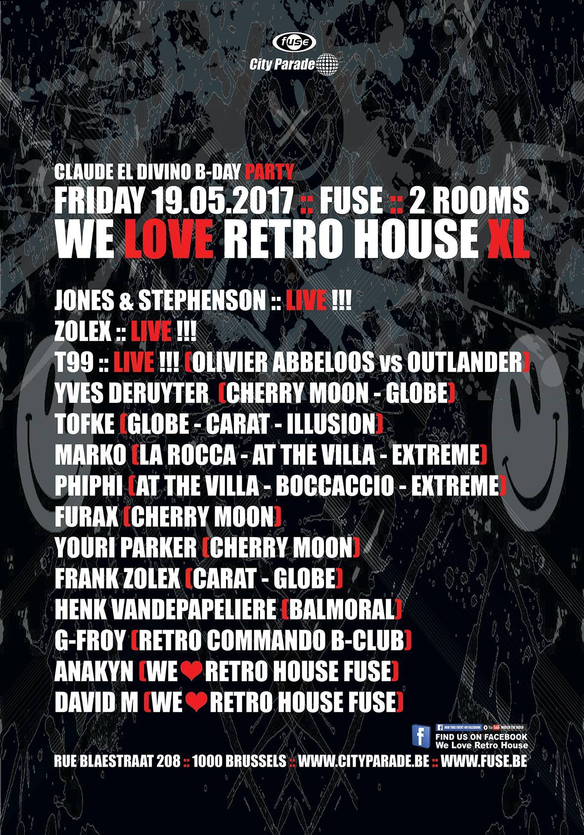 we love retro house @ fuse 24 03 17