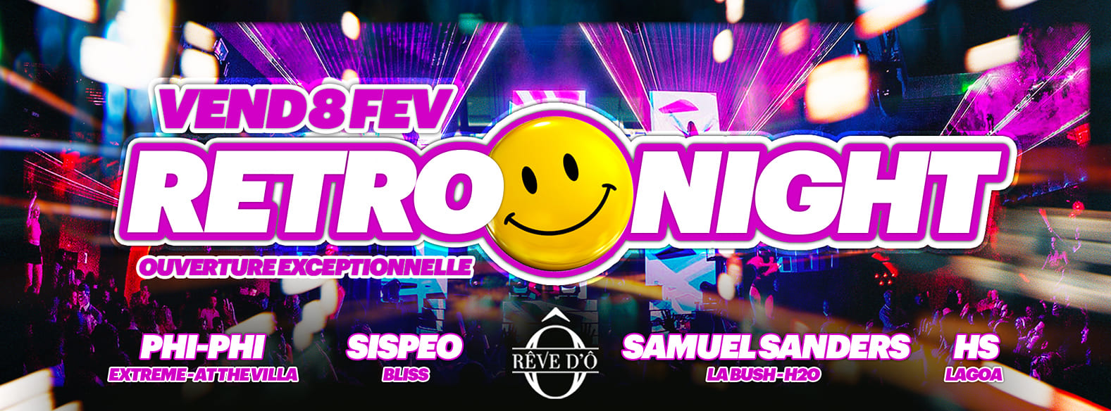 Retro Night @ Rêve d'Ô 08 02 19