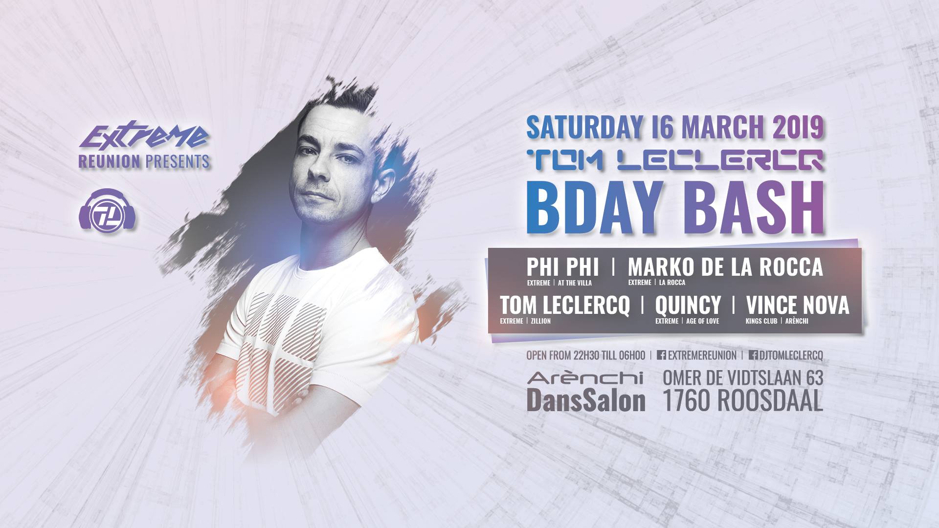 Tom Leclercq BDay Bash @ Arènchi