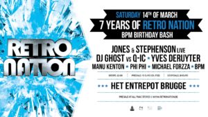 Retro Nation @ Het Entrepot 14/03/2020