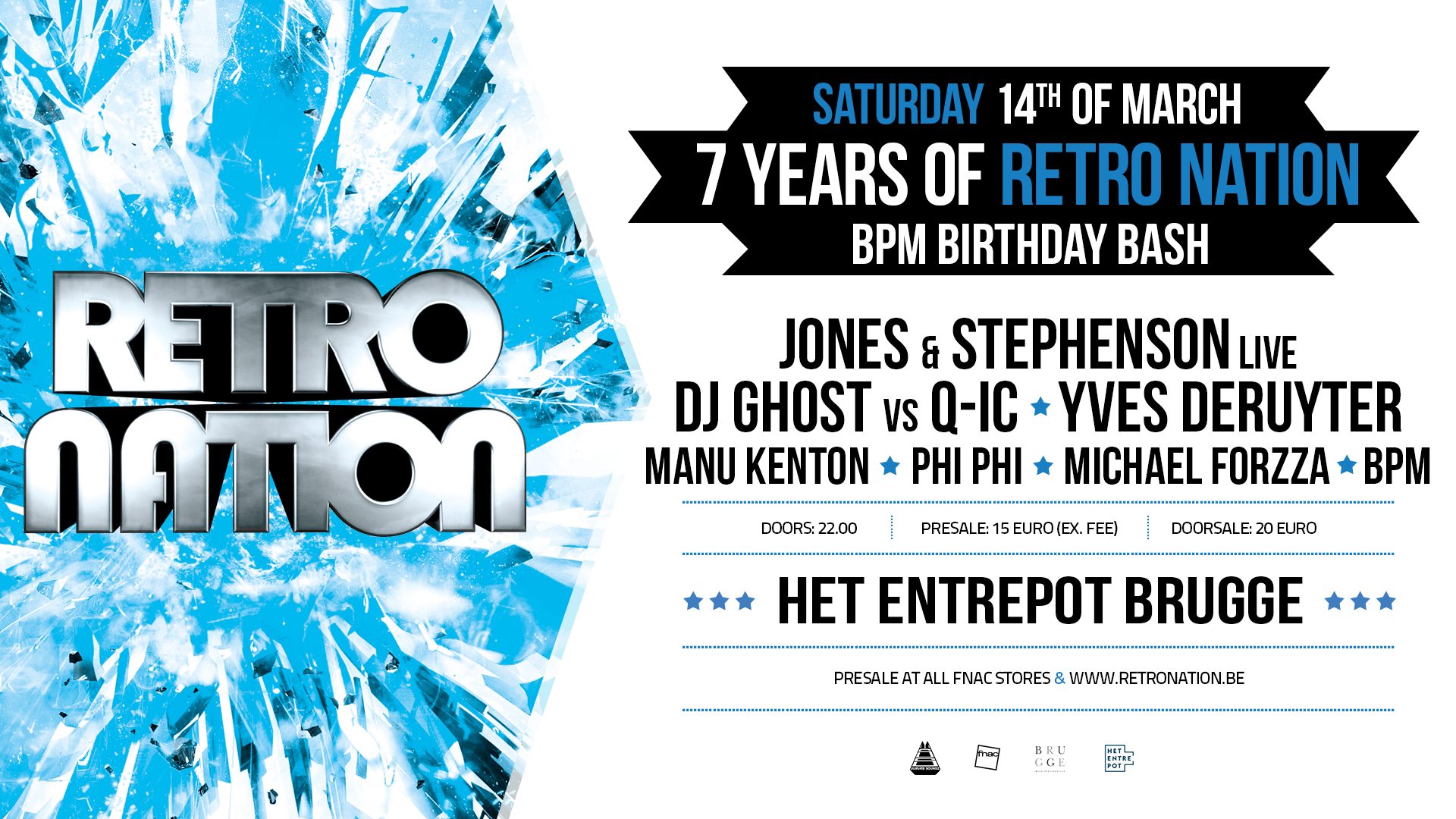 Retro Nation @ Het Entrepot 14/03/2020