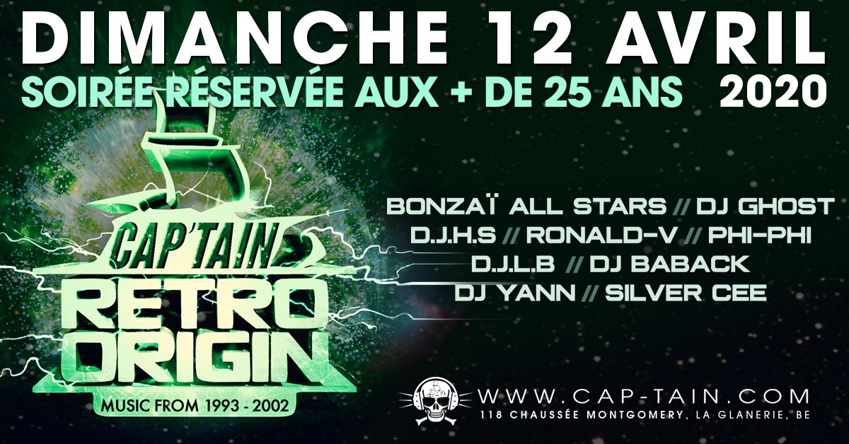 Retro Origin @ Cap'Tain 12/04/2020