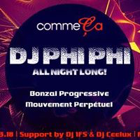 DJ Phi Phi @ Comme ça 2018