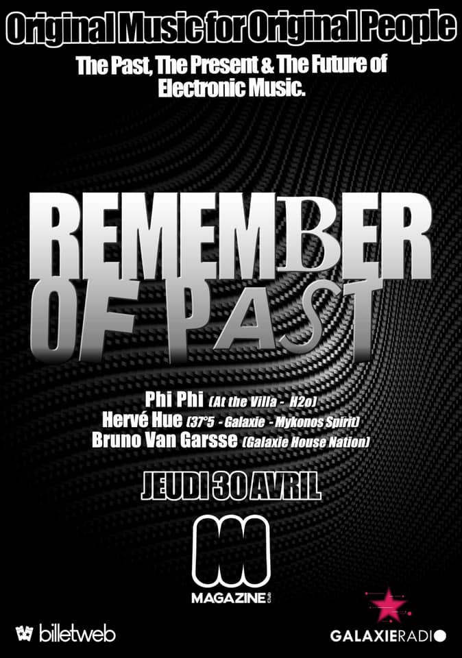 Remember of Past @ Magazine 30/04/2020